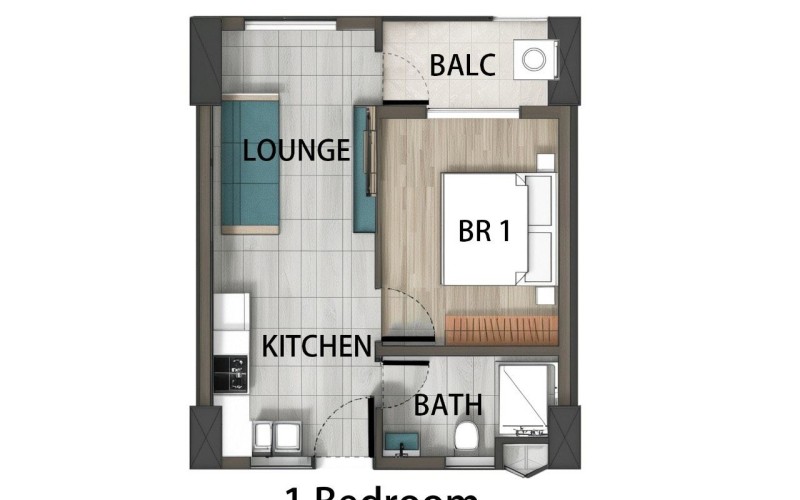 Best Entry 1-Bed in Kilimani | From KES 5M | Express View Residency — photo 3